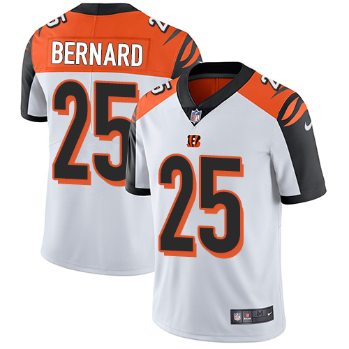Nike Bengals #25 Giovani Bernard White Men's Stitched NFL Vapor Untouchable Limited Jersey